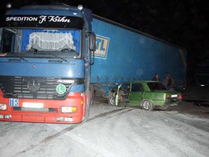 Karaman'da trafikkazası: 1 ölü