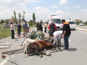 4 kaza, 1 ölü, 24 yaralı