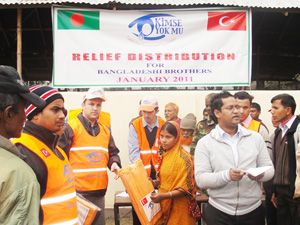 Bangladeş için battaniye yardım kampanyası