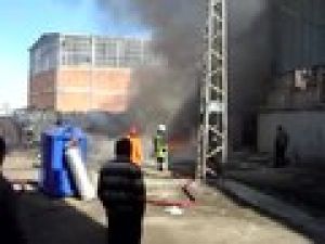 Konya'da çıkan yangın korkuttu