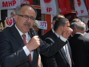 Çumra’da MHP Seçim Bürosu Açıldı
