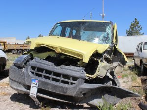 Konya'da kamyonet ile pikap çarpıştı: 3 yaralı