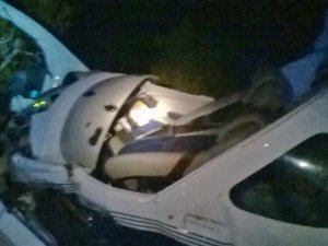 Konya'da özel uçak düştü