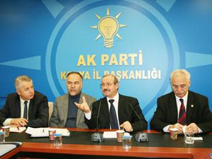 AK Parti İlçe Başkanları toplantısı yapıldı