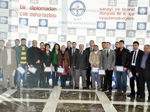 KTO’dan ticaret uzmanlığı sertifikası