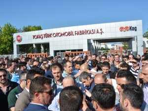 Tofaş ve Çoşkunöz'de de üretim durdu