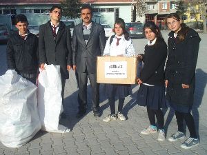 Karapınar’da kağıt toplama kampanyası