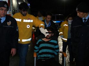 Baba ve oğulları arasında döner bıçaklı kavga