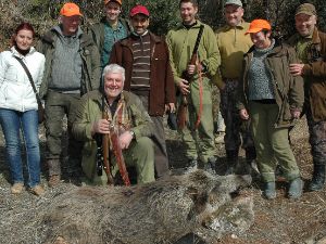 Karaman'da Norveçli turistlerin sürek avı
