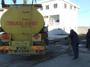 Kulu'da kaçak mazot operasyonu