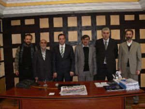 Anadolu Gazete Sahipleri Temsilcisi Arslan’a başarı dilekleri