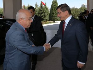 Çiçek'ten Başbakan Davutoğlu'na veda ziyareti