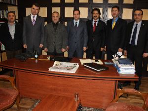 Gazete sahipleri temsilcisi Arslan’a başarı dilekleri