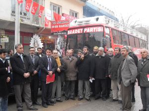 SP’den Çumra ve Güneysınır’a çıkarma