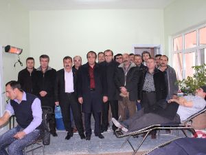 Çumra’da, kan bağışı