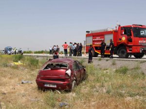 Cihanbeyli’de Trafik Kazası: 1 Ölü, 2 Yaralı