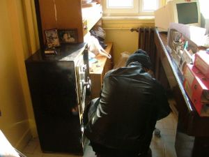 Muhasebeciye giren hırsız eli boş çıktı