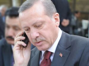 Erdoğan, toprak altındaki işçilerin ailelerini aradı