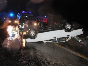 2 kaza, 2 ölü, 11 yaralı