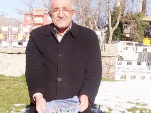 Kesecikli emeklinin örnek çevre duyarlılığı