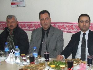 Tuzlukçu Kaymakamı Altun'a veda yemeği