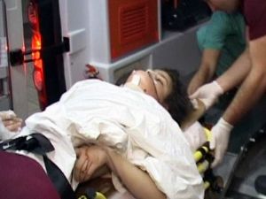 Abisinden korktu, 3.kattan atladı