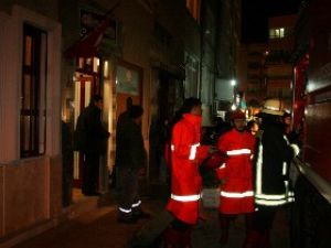 Kız yurdunda yangın paniği