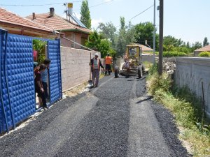 Ereğli’de sokaklar asfaltla tanışıyor
