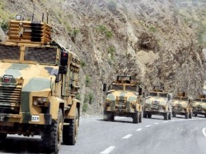 Hakkari’de askeri hareketlilik