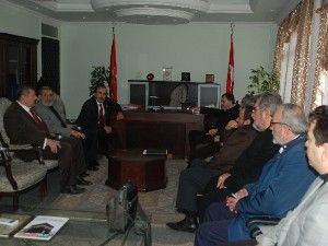 Mehmet Şen taziyeleri kabul etti