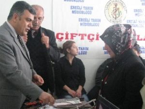 Ereğli'li kadınlar tarımsal üretimde