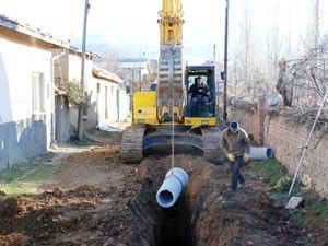 Ladikin 35 bin metre kanalizasyon ihtiyacı var