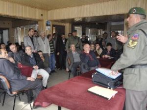 Kamyonculara seminer verildi