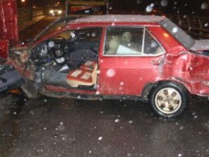 Konya'da 15 araç birbirine girdi