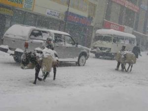 Beyşehir'de kar tatili
