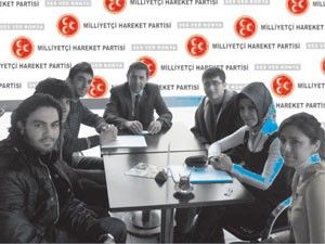 Ulusal Gençlikten Yücele ziyaret