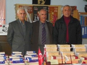 Kulu'da kütüphanelere kitap dağıtımı