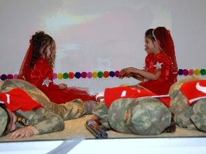 Minik yürekler duygulandırdı