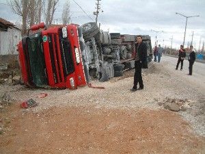 Ereğli'de trafik kazası: 2 yaralı
