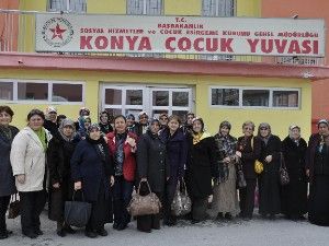Gönüllü hanımlardan Konya çıkarması
