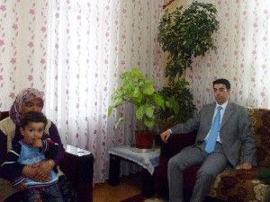 Akören Kaymakamı Kırlı'dan ziyaret