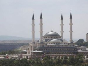 Beştepe'deki camii bugün açılıyor