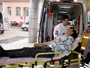 Dayısı tarafından bıçaklanan kişi yaralandı
