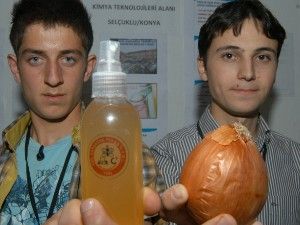 Soğandan göz yaşartıcı sprey