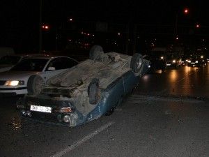 Kaza yapan sürücü alkollü çıktı