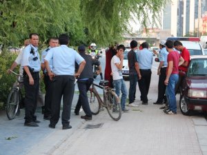 Tartıştığı sürücüye silah çekti