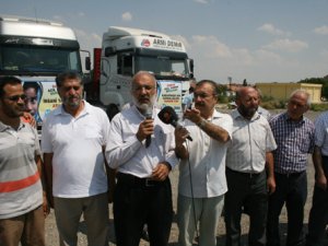 İHH 7 TIR daha yardım gönderdi