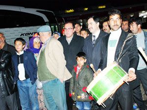 Seydişehir'de asker adayları uğurlandı