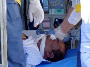 Kulu'dan hava ambulansıyla sevk