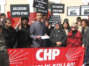 CHP Gençlikten şehit ailelerine destek